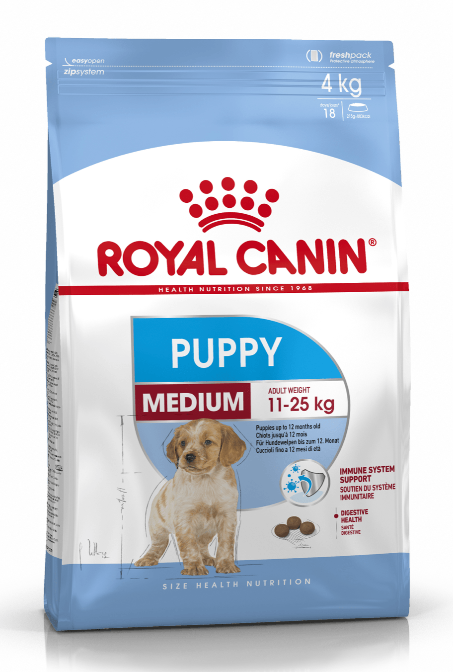 Royal Canin Croquettes chiots Medium Puppy 15 kg